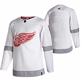 Detroit Red Wings Blank White Adidas 2020-21 Reverse Retro Alternate Jersey Dzhi,baseball caps,new era cap wholesale,wholesale hats